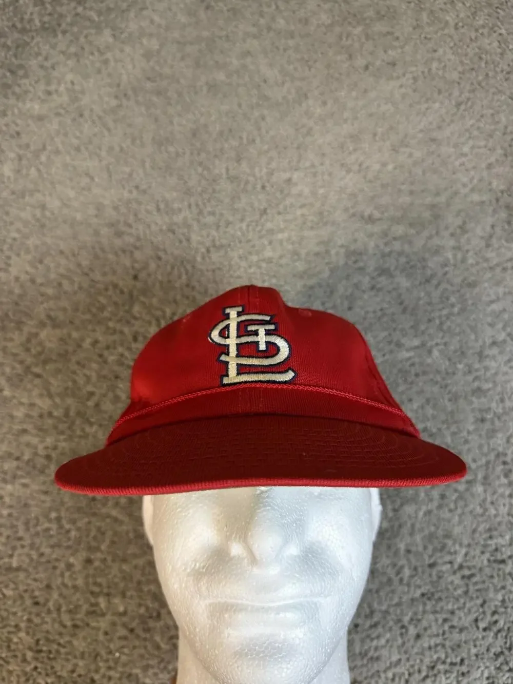 Vintage St. Louis Cardinals Hat Cap Strap Back Mens OS Red MLB Baseball 90s